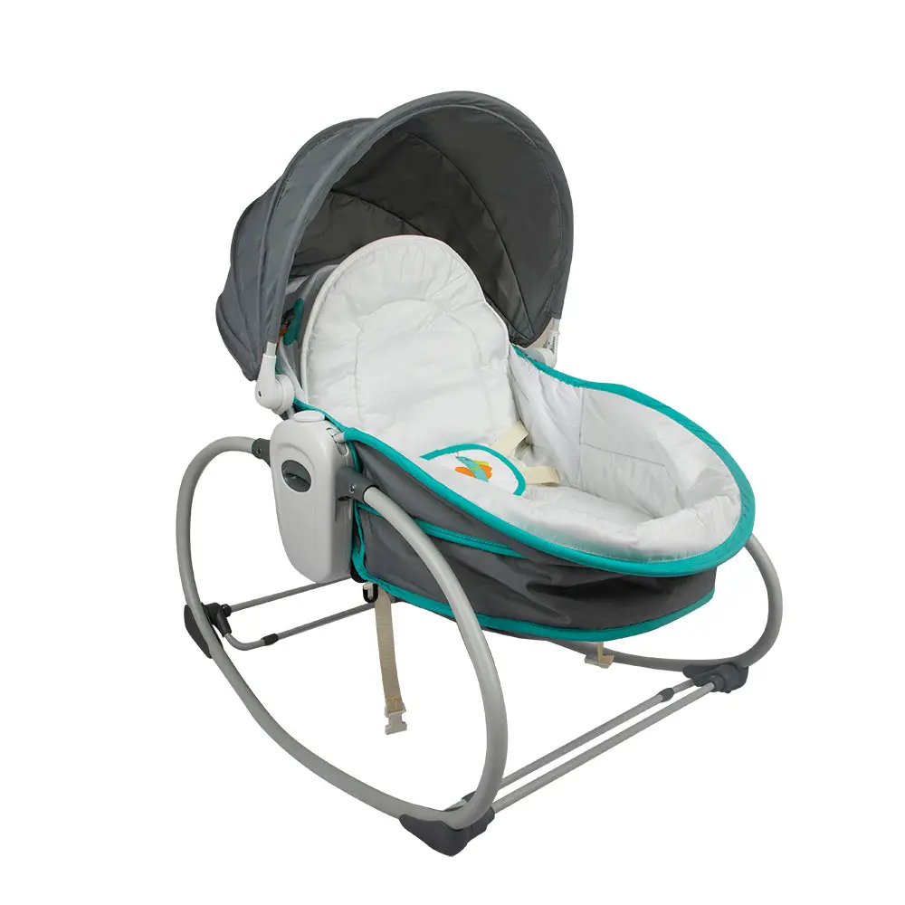 Silla Nido Mecedora 5 En 1 Rocker Verde, Infanti 1