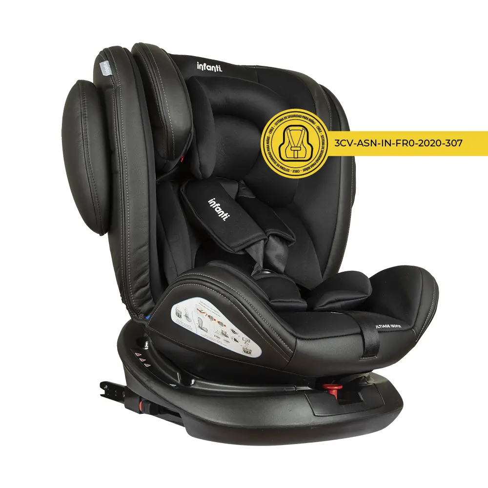 Silla De Auto Convertible Multiage Black, Infanti 1