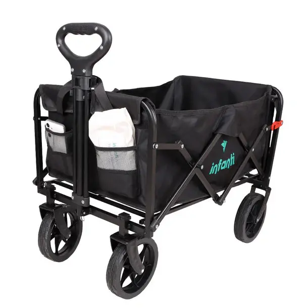 Carrito Plegable Organizador Negro Infanti 1