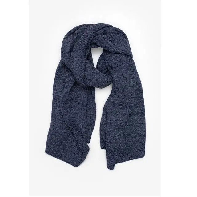 Antler - Block Knit Scarf - Blue 1
