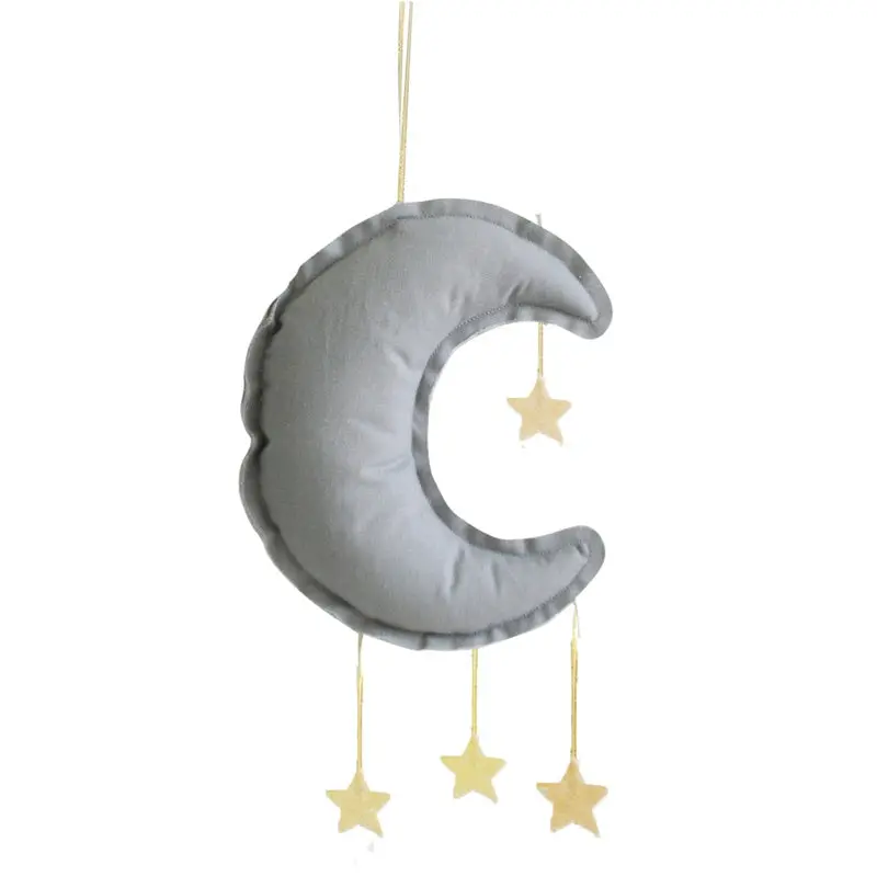 Alimrose - Linen Moon Mobile - Grey 1