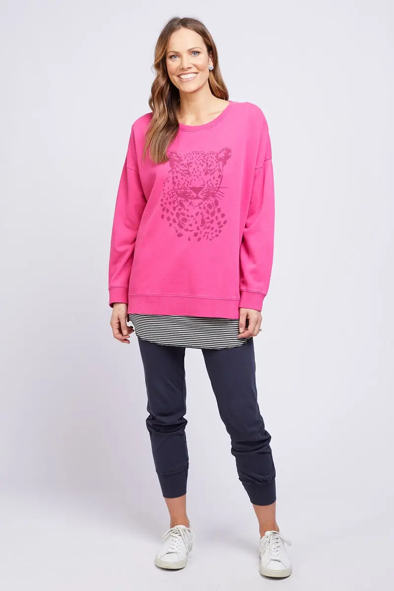 Elm - Cheetah Crew - Raspberry Sorbet 1