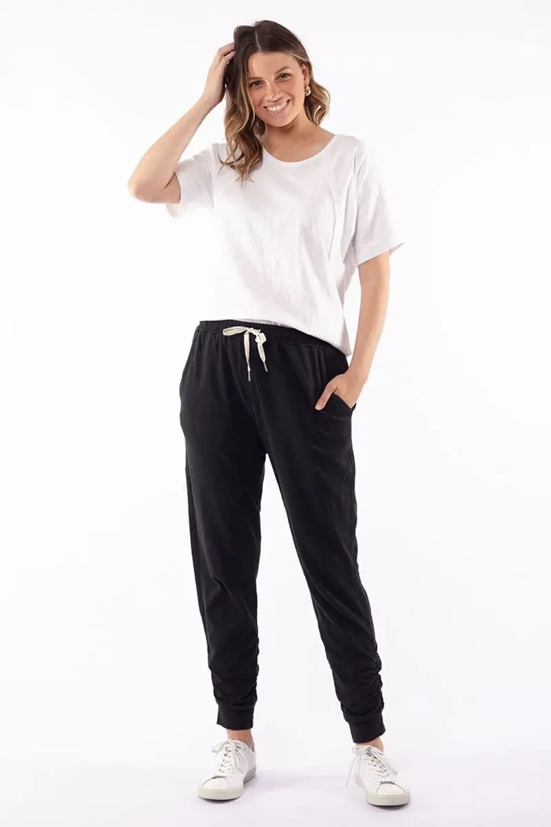 Foxwood - Reece Pant - Black 1