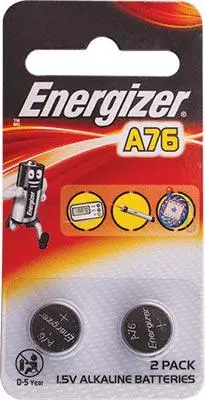 Energizer Miniature Alkaline Batteries:  A76  - 2 Pack 1
