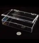 Plastic Seed Container With Hinged Lid 1