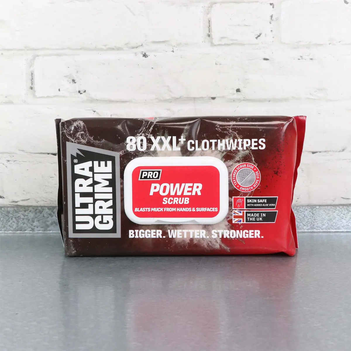 Ultragrime Pro Power Scrub Xxl Clothwipes 1