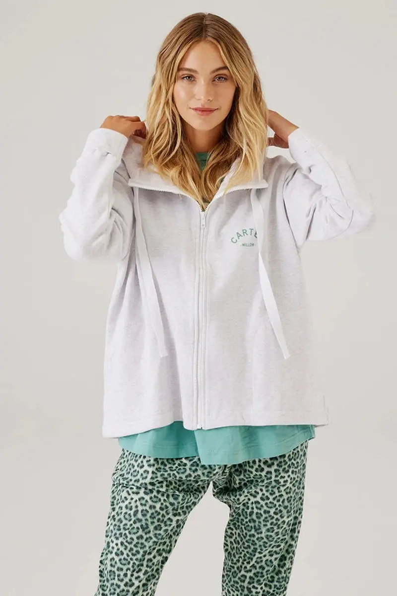 Cartel & Willow - Dion Jacket - Grey Marle 1