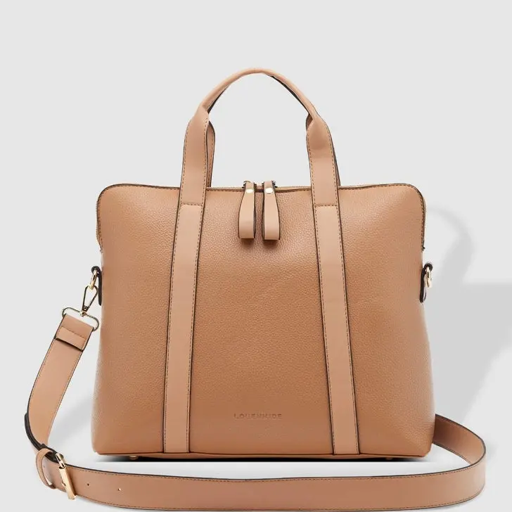 Louenhide - Baby Rhodes Laptop Bag - Latte 1
