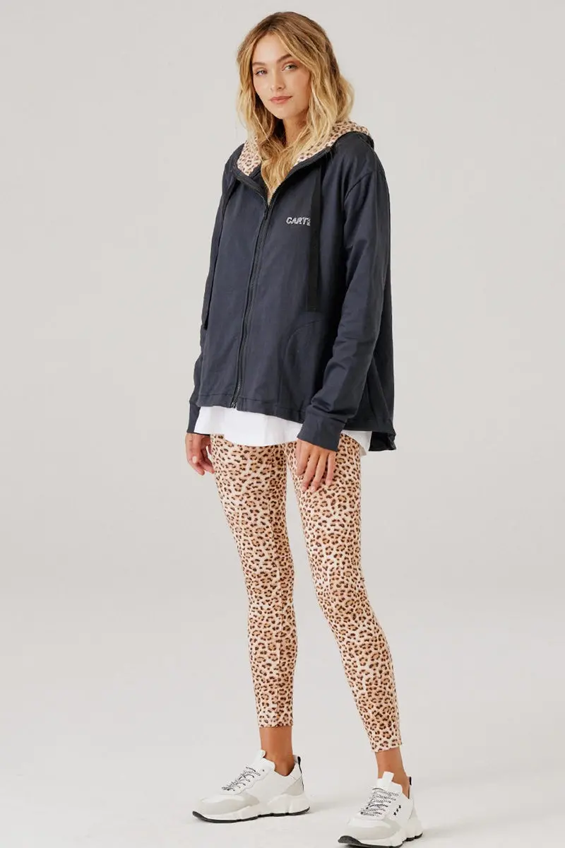 Cartel & Willow - Pixie Legging - Mocha Leopard 1
