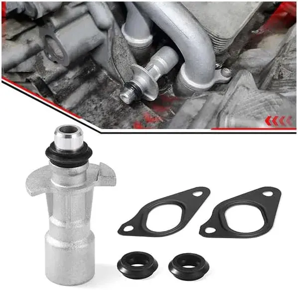 Lr028136 Aluminum Water Pump Oil Cooler Tube Adaptor Kit 1