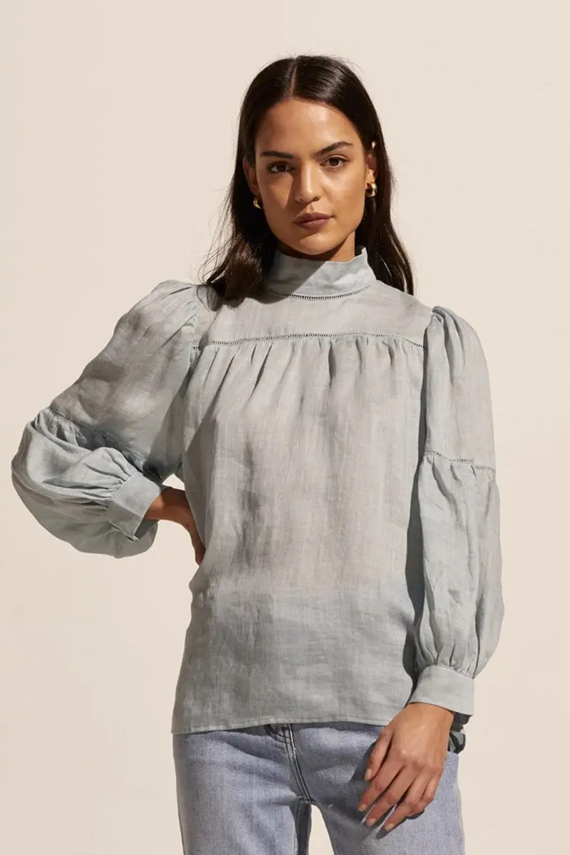 Zoe Kratzmann - Pace Top - Seafoam 1