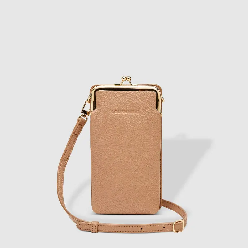 Louenhide - Billie Crossbody Phone Bag - Biscuit 1