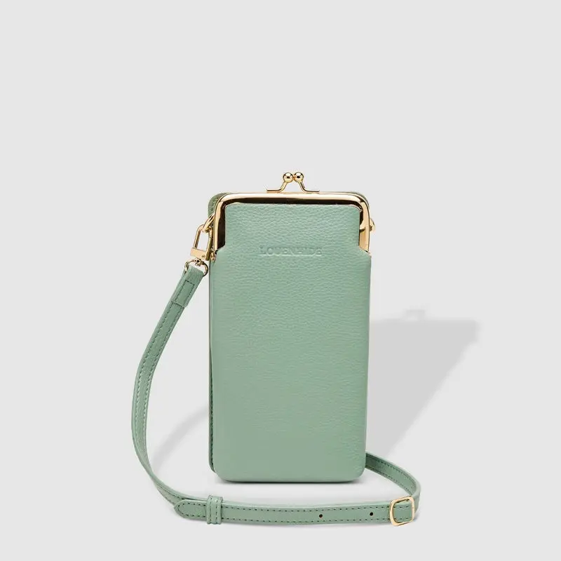 Louenhide - Billie Crossbody Phone Bag - Mint 1