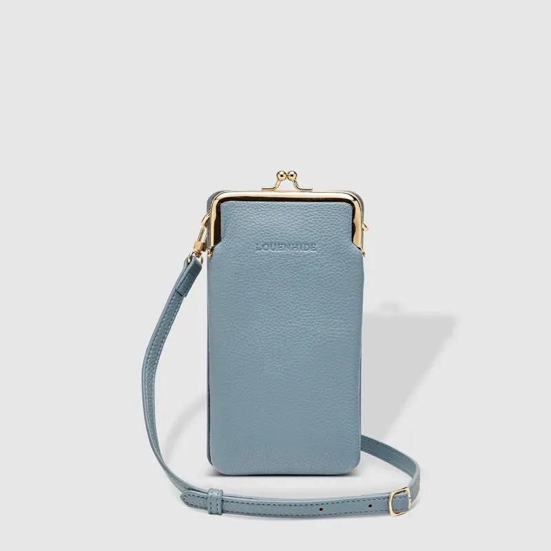Louenhide - Billie Crossbody Phone Bag - Wedgewood Blue 1
