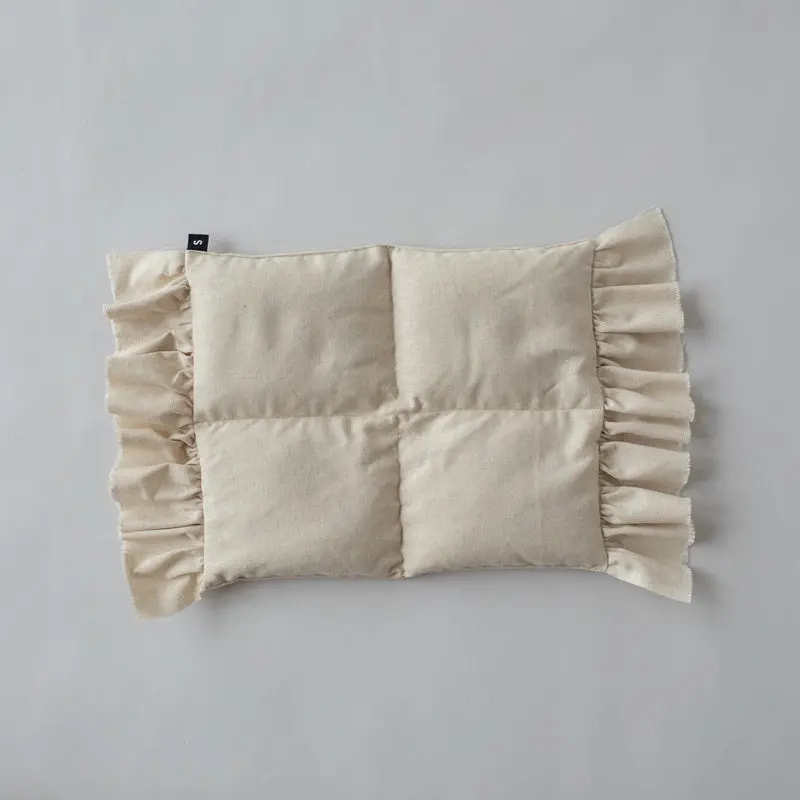 Sophie - Frills Wheat Bag - Oat 1