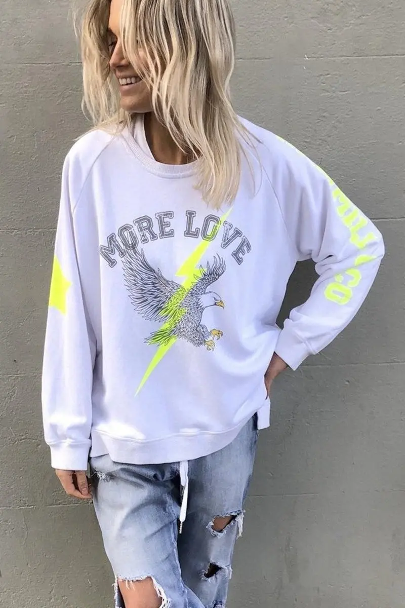 Hammill & Co - Eagle Sweat - White 1