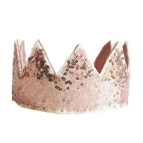 Alimrose - Sequin Crown - Rose Gold 1