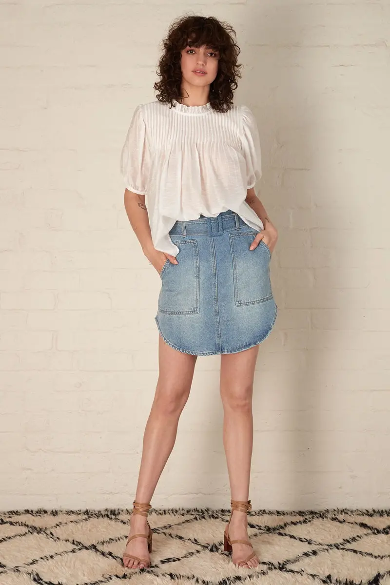 Esmaee - Clara Blouse - White 1