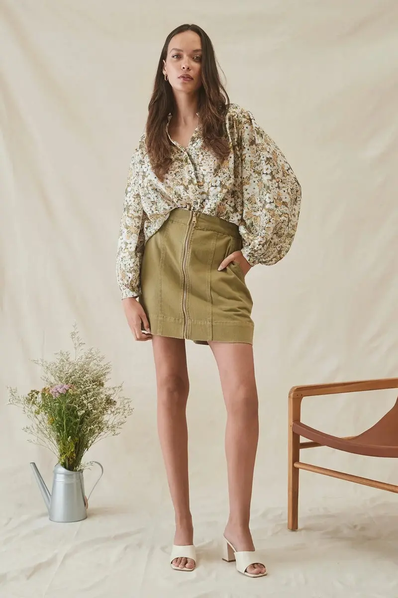 Esmaee - Salto Blouse - Evergreen 1