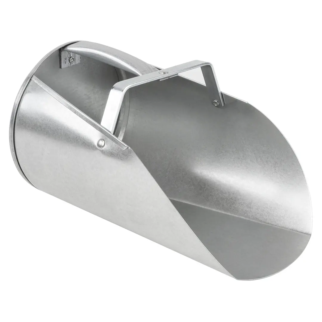 Hand Scoops - Galvanized Steel 1