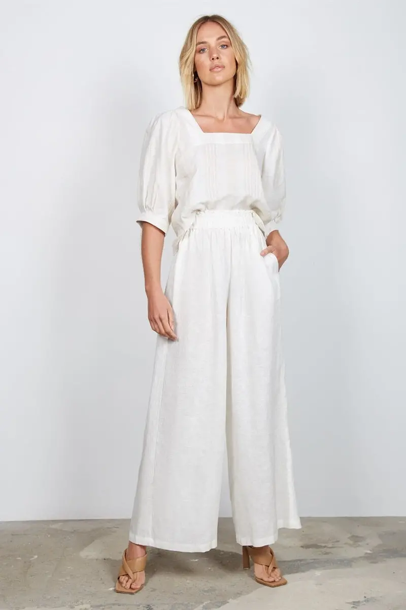 Wish - Pavilion Blouse - Cream Stripe 1