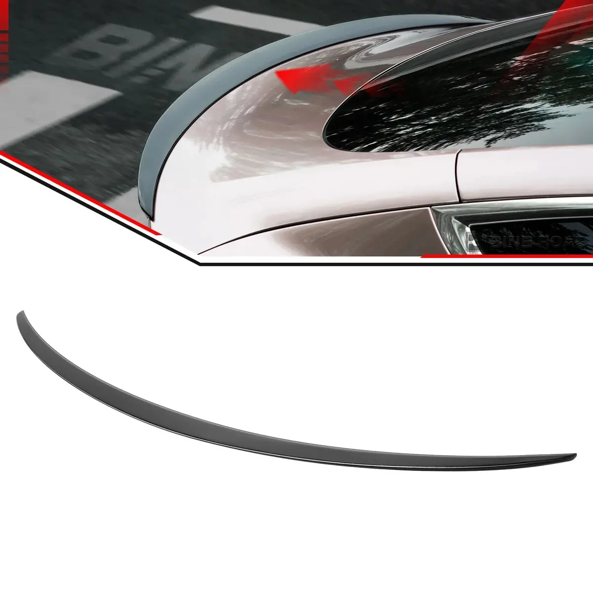 Us Rear Spoiler Compatible With Tesla Model Y 1
