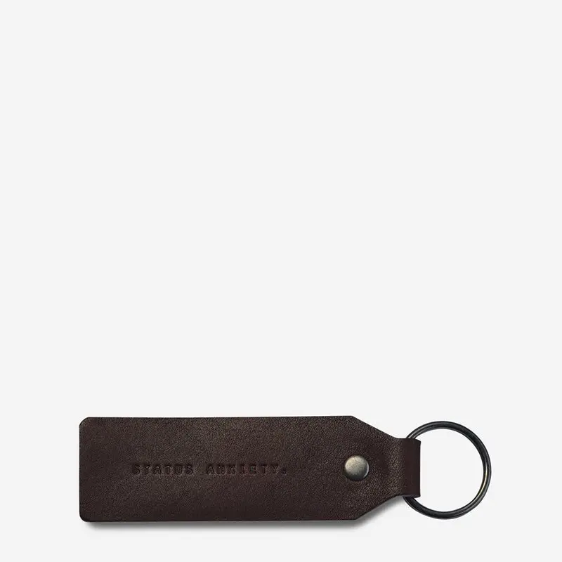 Status Anxiety - If I Stay Keyring - Chocolate 1