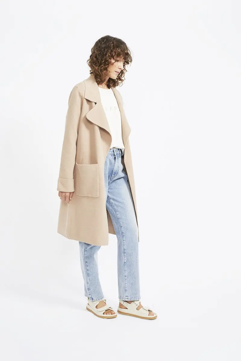 Staple - Aria Coat - Camel 1