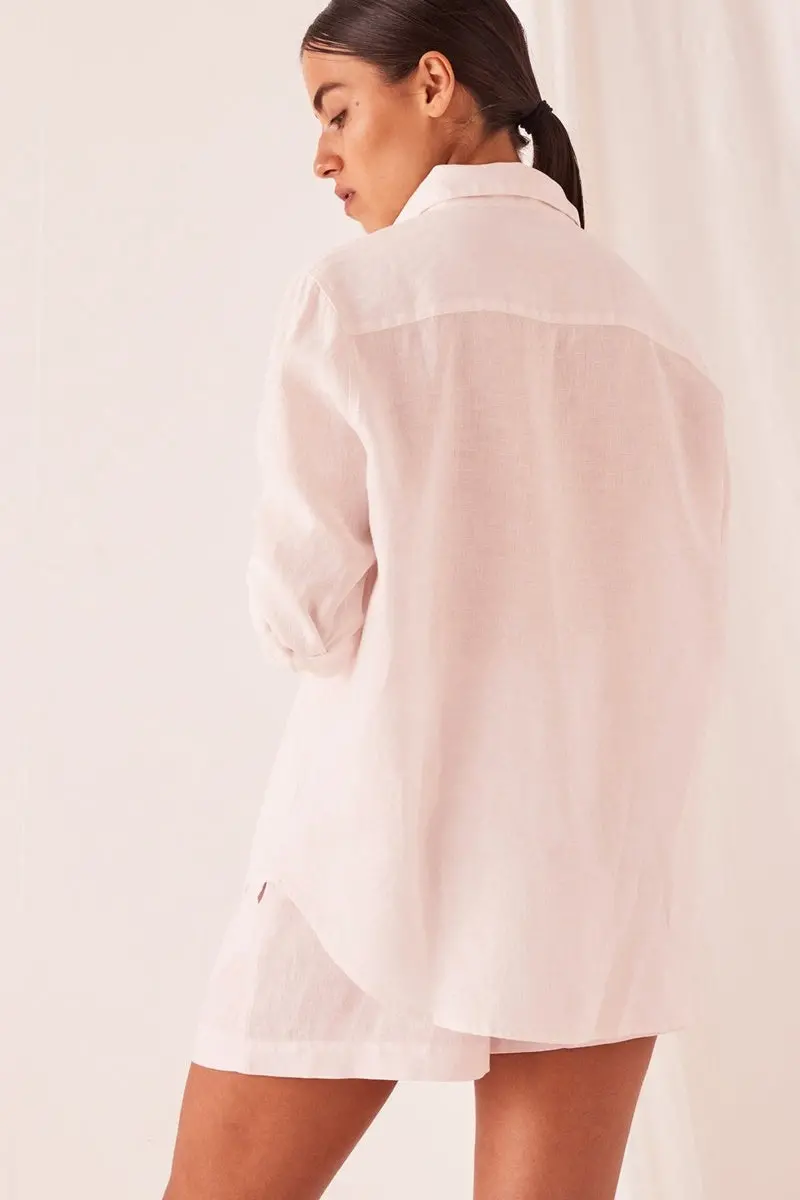 Assembly Label - Xander Long Sleeve Shirt - Pink Dew 3