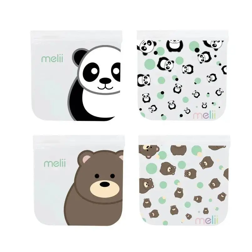 Bolsas Reutilizables Panda - Oso, Melii 1