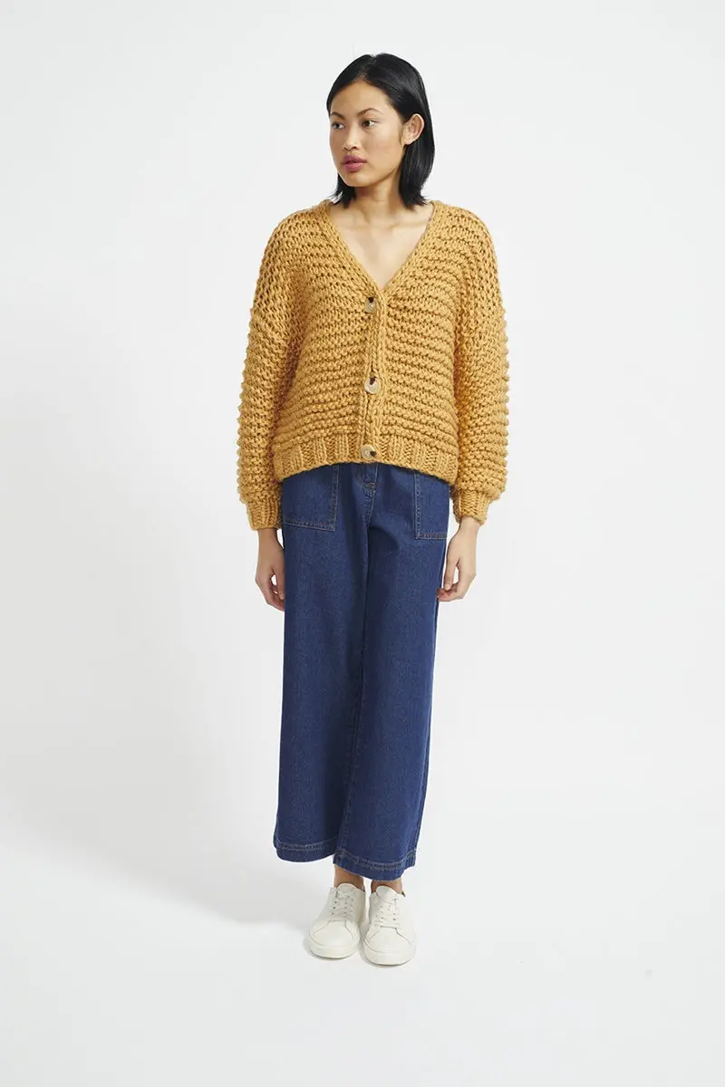 Staple - Tempo Cardigan - Caramel 1