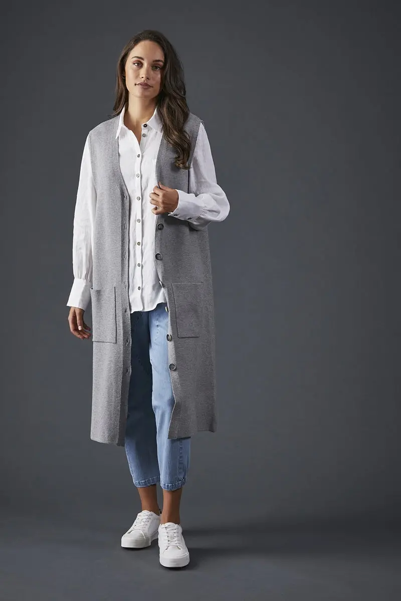 Eb & Ive - Astor Knit Vest - Marle 1
