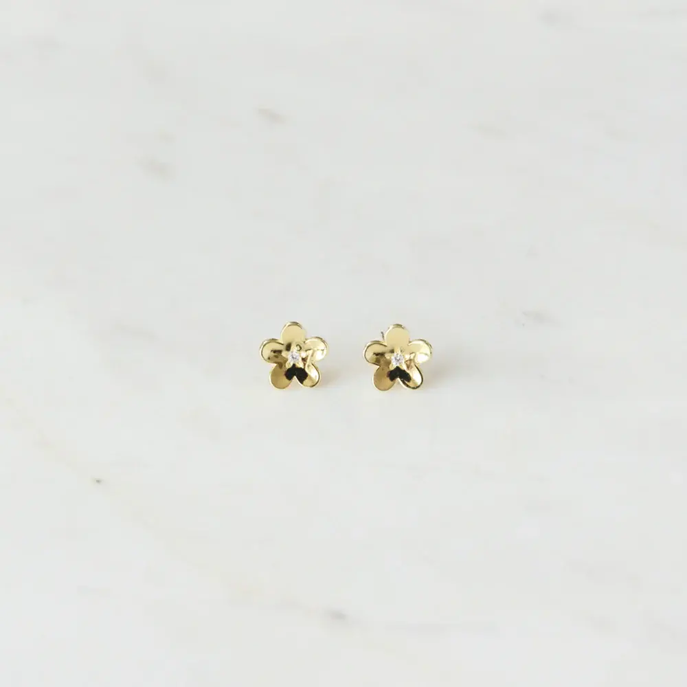 Sophie - Super Daisy Day Studs - Gold 1