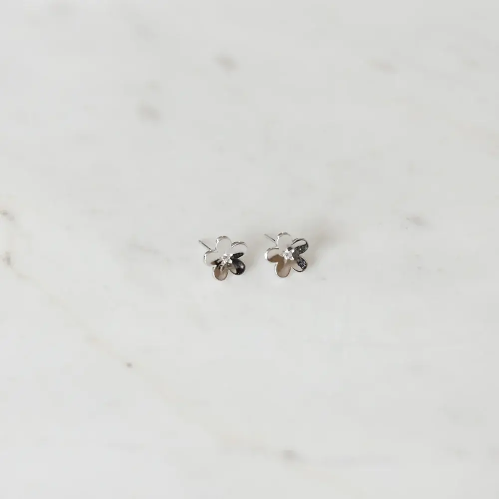 Sophie - Super Daisy Day Studs - Silver 1