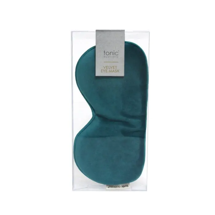 Tonic - Luxe Velvet Eye Mask - Teal 1
