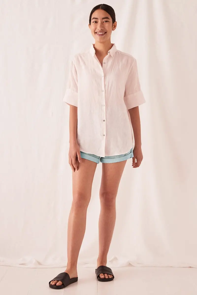 Assembly Label - Short Sleeve Shirt - Pink Dew 1