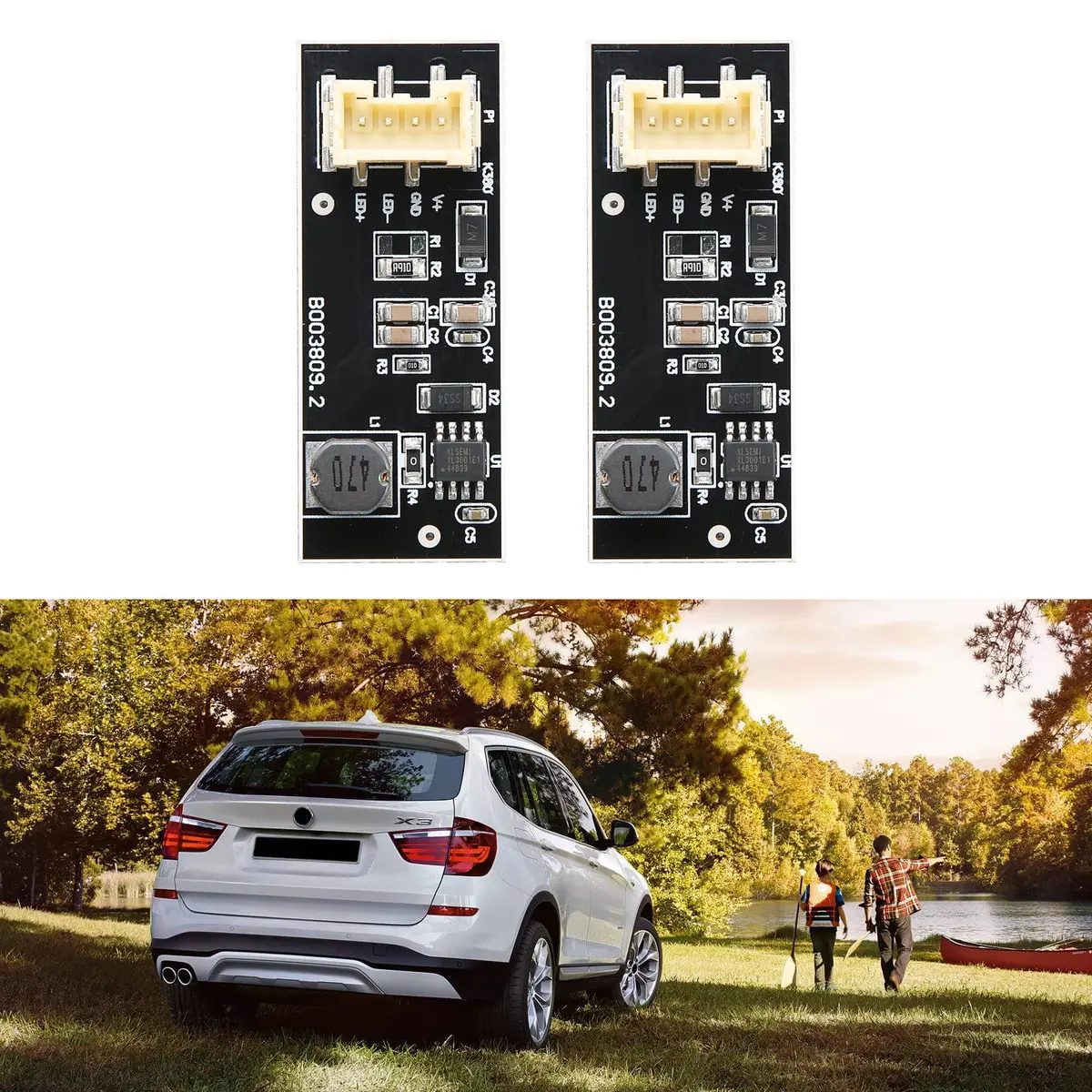 B003809.2 Led Driver Tail Light Repair Board Chip 2