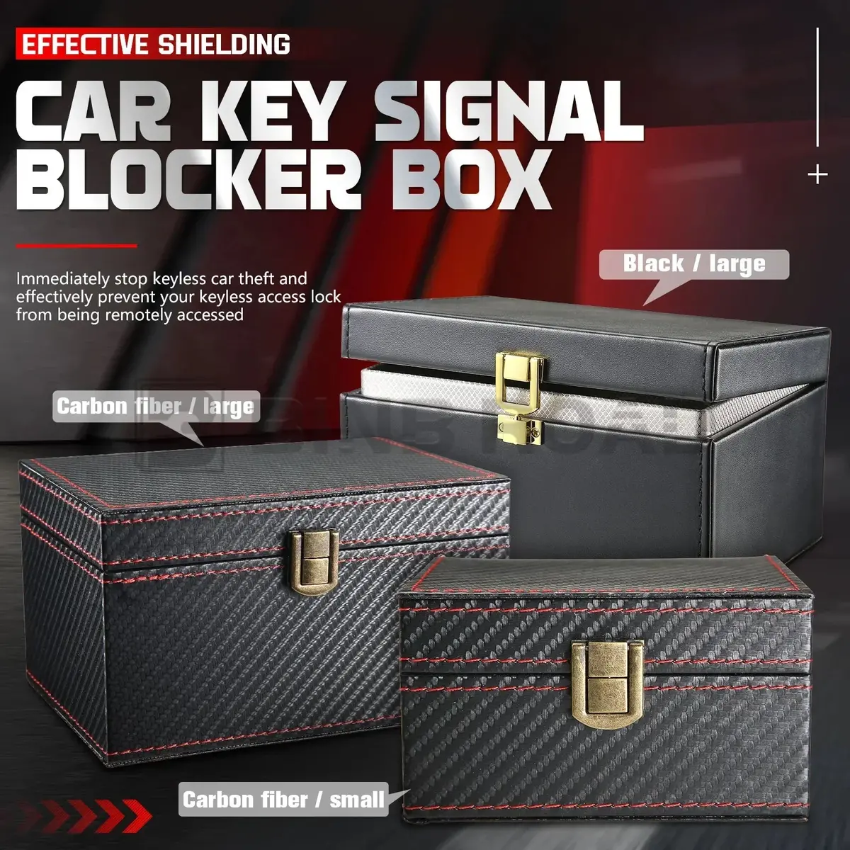 Car Key Signal Blocker Box 1