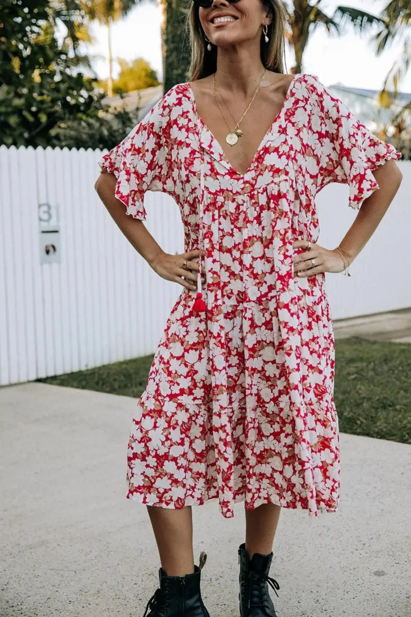 Barefoot Blonde - Valentina - Gypsy Dress 1