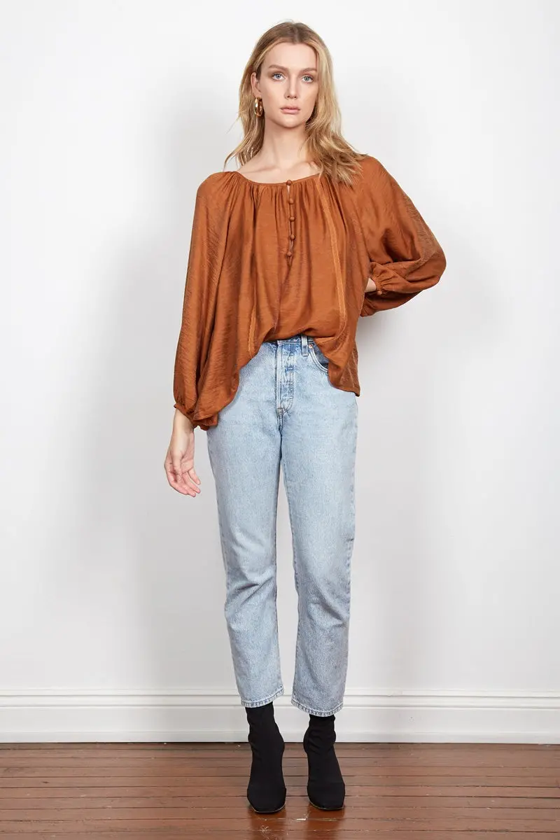 Wish - Advocate Blouse - Nutmeg 1