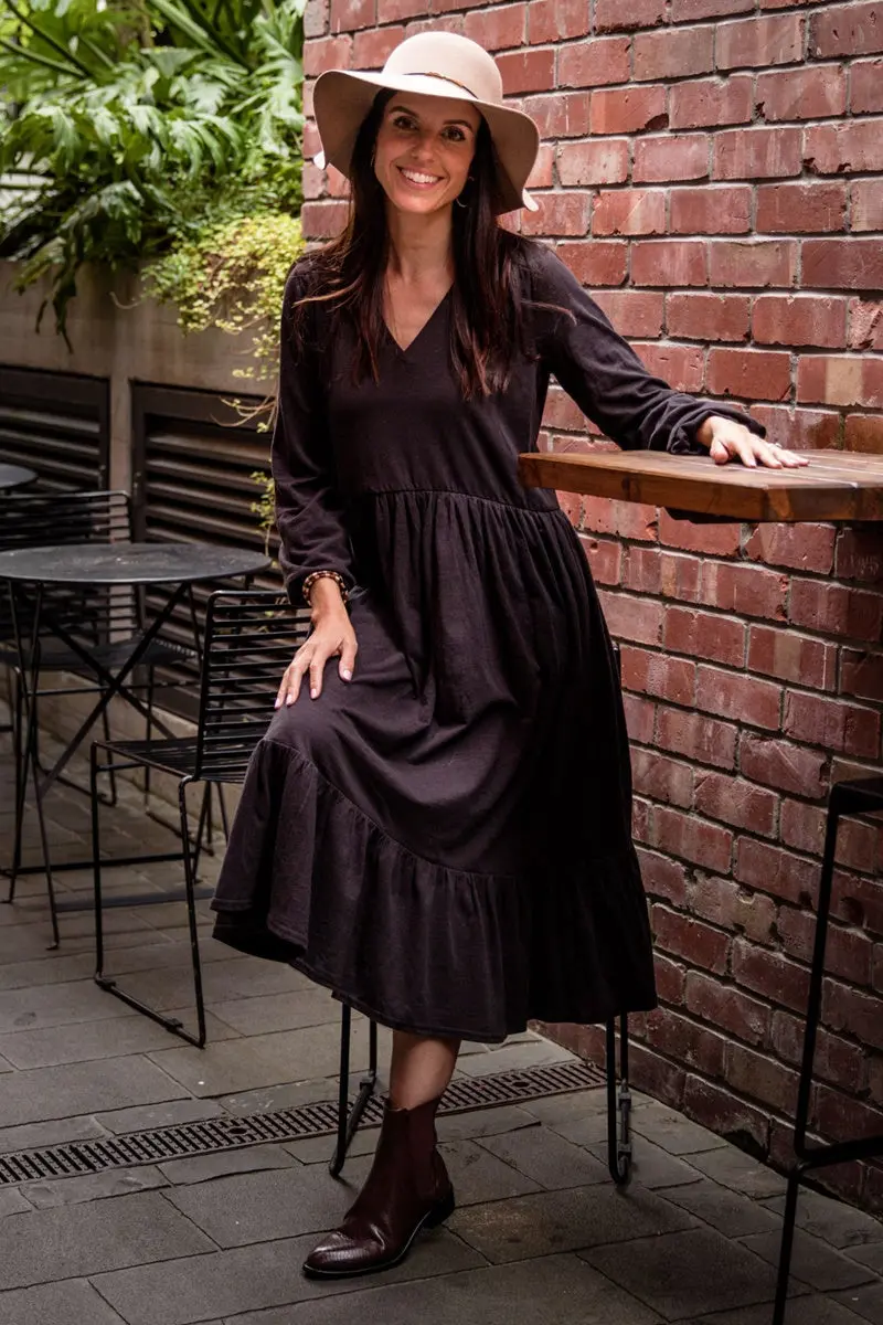 Stella + Gemma - Tilly Dress - Black 1