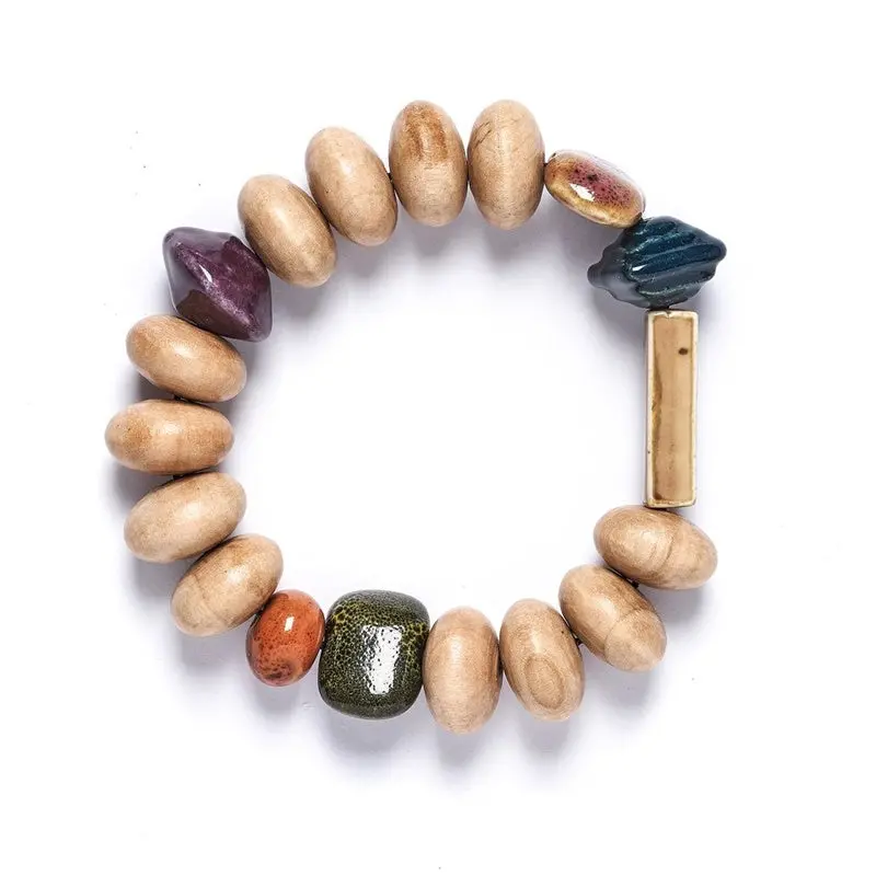 Rare Rabbit - Tube Mentos Bracelet - Natural 1