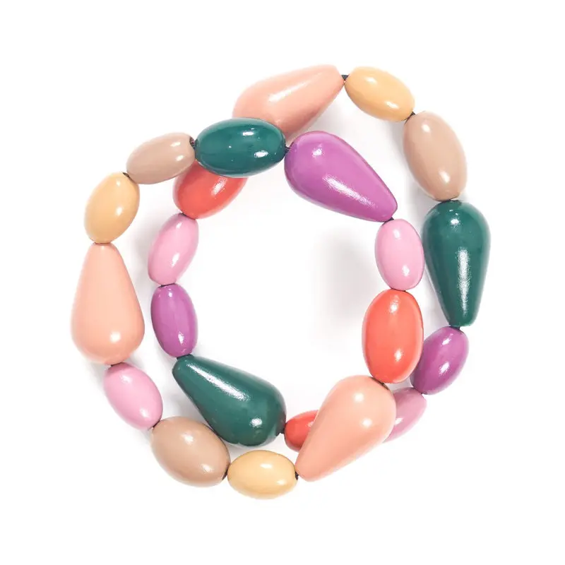 Rare Rabbit - Northern Lights Bracelet - Multi Green 1