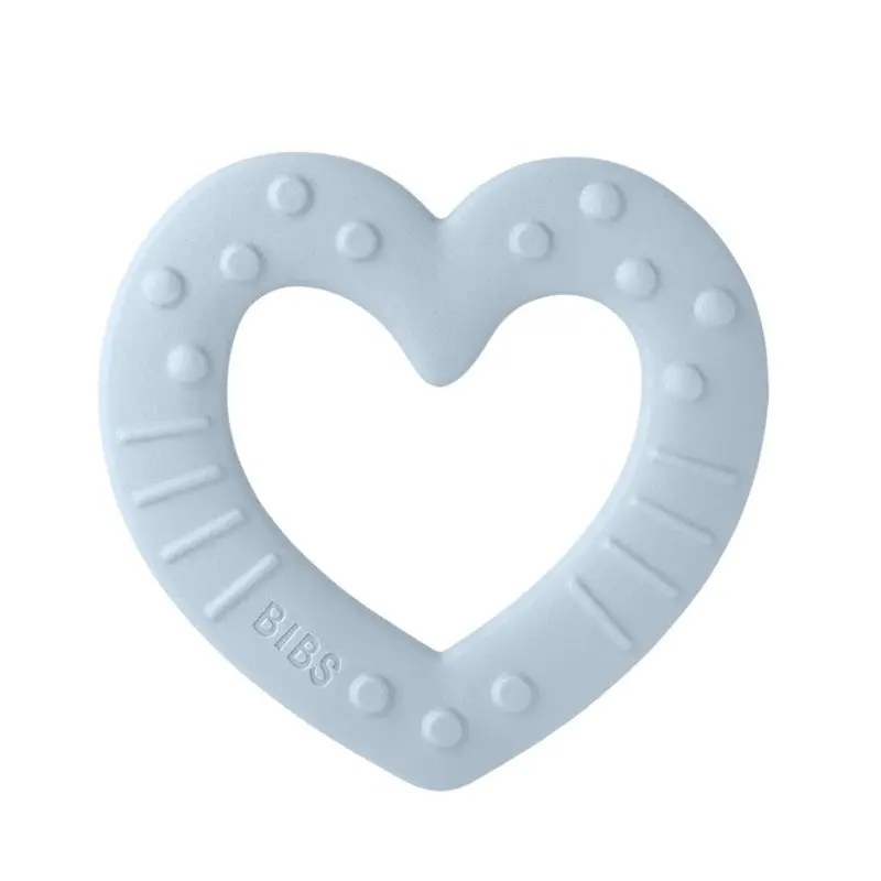 Bibs - Baby Bitie Heart - Blue 1