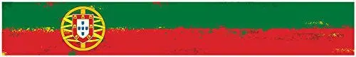24" Vinyl Trim Portugal Portugese Flag Strip Sticker Decals Hood Bumper Car 1