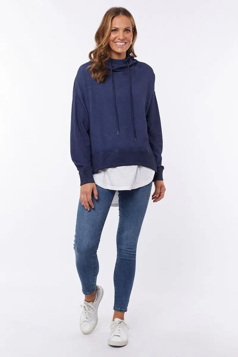 Foxwood - Jasmine Hoodie - Navy 1