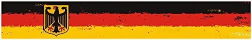 24" Vinyl Trim Germany German Flag Strip Sticker Decals Hood Bumper Car Bike 1