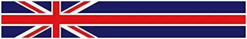 24" Vinyl Trim Great Britain Flag British Strip Sticker Decals Hood Bumper Car 1