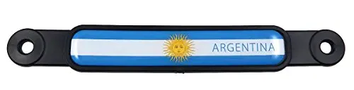 Argentina Argentinian Flag Screw On License Plate Emblem Car Decal Badge 1