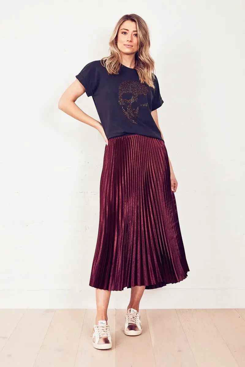 The Others - Skull Diamante Tee - Vintage Black 1